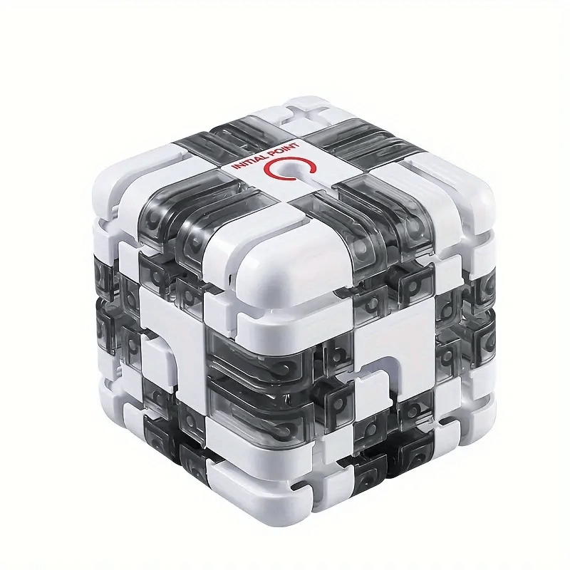 Etastra Ball Maze Third-Order Rubik's Cube Puzzle  Fun Brain Teaser Play Decompression Toy for Adults & Kids, Novelty Gift Idea
