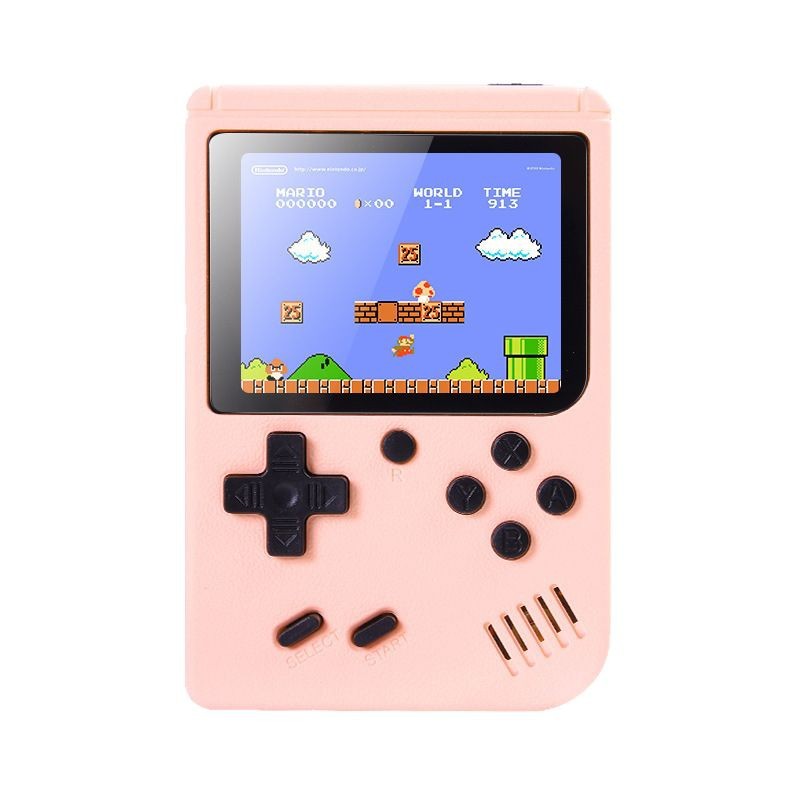 Handheld Game Console Macaron Retro Mini Classic Nostalgic Portable Gaming Device for Children and Students