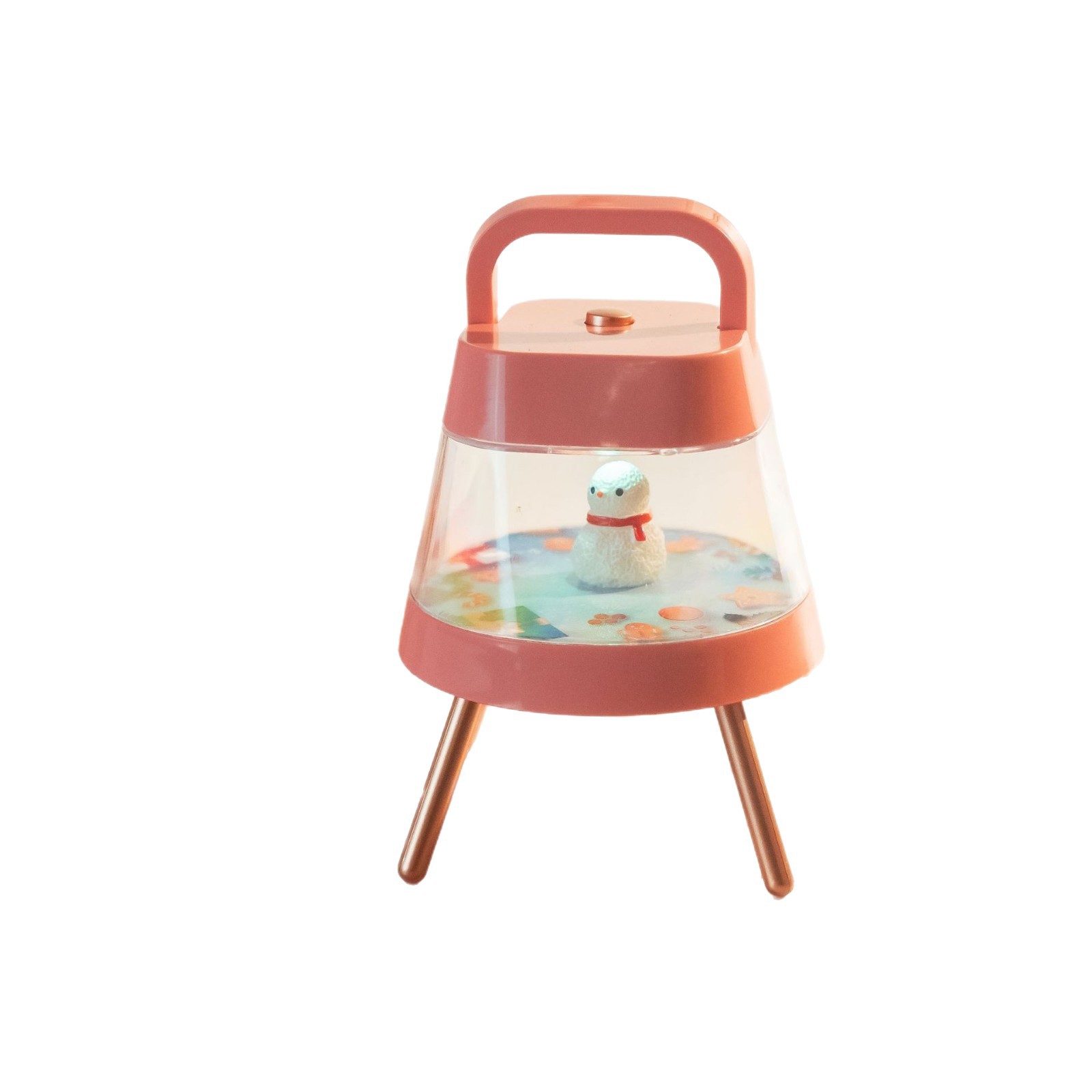 Cartoon Camping LED Pet Night Lamp, Mini Bedside Sleep Light, Dormitory Atmosphere Lamp, Children’s Cute Gift