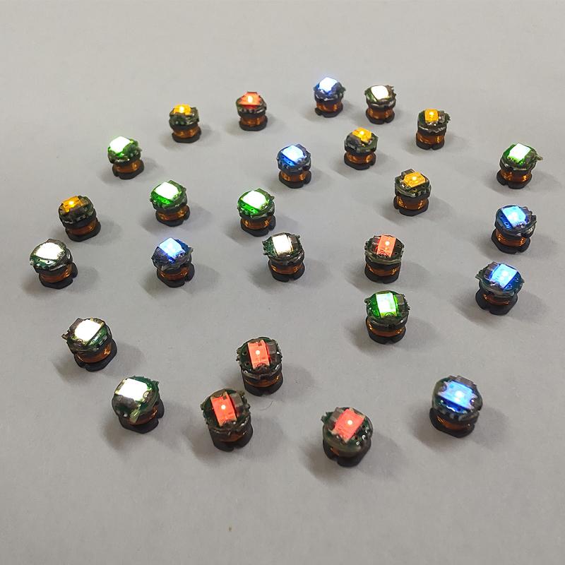 Wireless LED Lamp Beads, One-to-Many Induction Lights, Handmade Model LEDs, Colorful Wireless Power Transmission